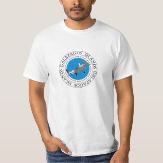 T-shirt Ilhas Galápagos com Tubarão-martelo
