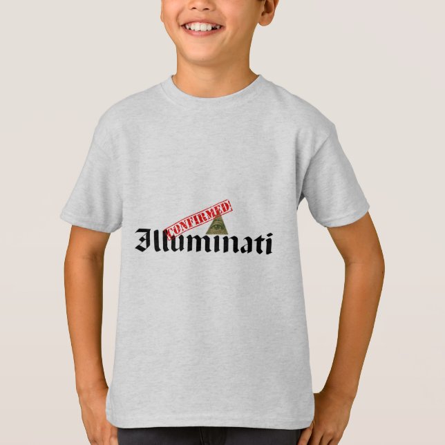 T-shirt Illuminati confirmou (Frente)