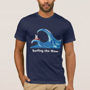 T-shirt illysurfing, surfando a onda