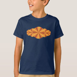 T-shirt Ilusões óticas - Camiseta-de-laranja e Camisa-de