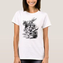 T-shirt Ilustração Alice do vintage no país das maravilhas