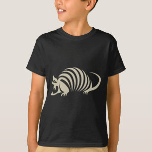 T-shirt Ilustração criativa do tatu