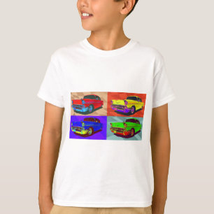 T-shirt Ilustração de Chevy Belair do pop art