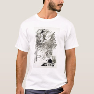 T-shirt Ilustração de Manet   para 'o Raven