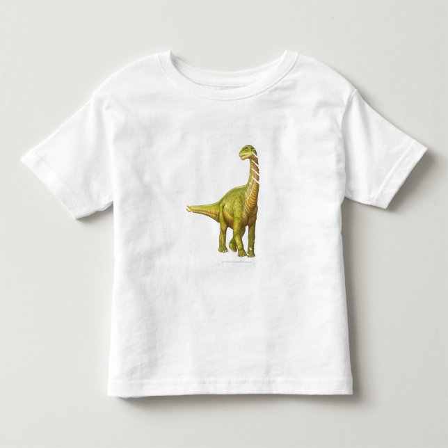 T-shirt Ilustração de um Camarasaurus (Frente)
