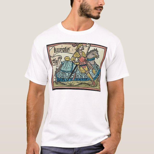 T-shirt Ilustração "dos contos de Canterbury (Frente)
