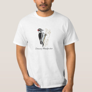 T-shirt Ilustração Downy do pica-pau