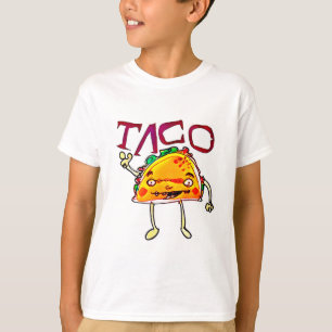 T-shirt ilustração engraçada do estilo de desenho anima
