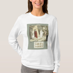 T-shirt Ilustração para a flauta mágica de Mozart "", 1845