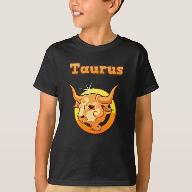 T-shirt Ilustração Taurus (Frente)