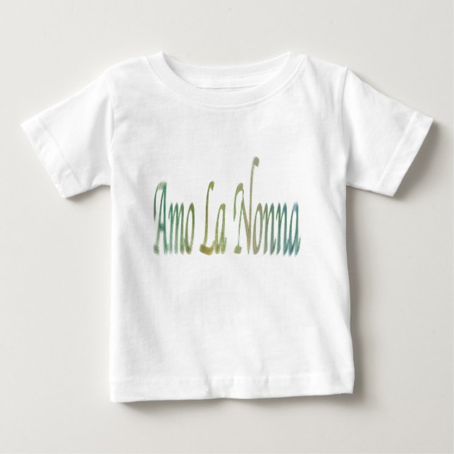 T-shirt . .iluvgrandma italiano (Frente)