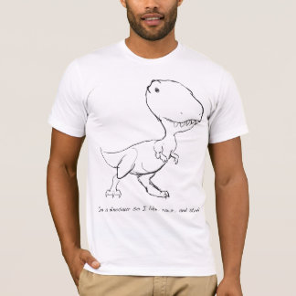 T-shirt Im um dinossauro