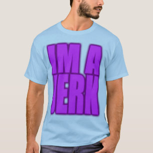 T-shirt IM uma dança de empurrão do empurrão do jerkin 