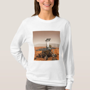 T-shirt Imagem artística de Mars Rover