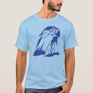T-shirt Imagem azul do falcão
