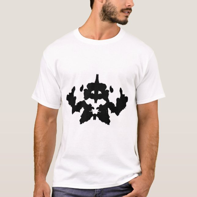 T-shirt Imagem C de Mandelbrot (Frente)