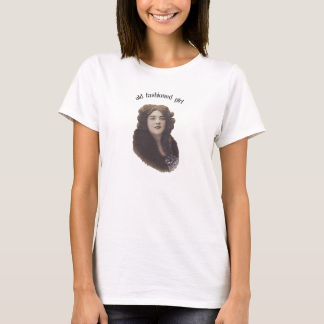 T-shirt Imagem da Antiga Menina Moída (Frente)