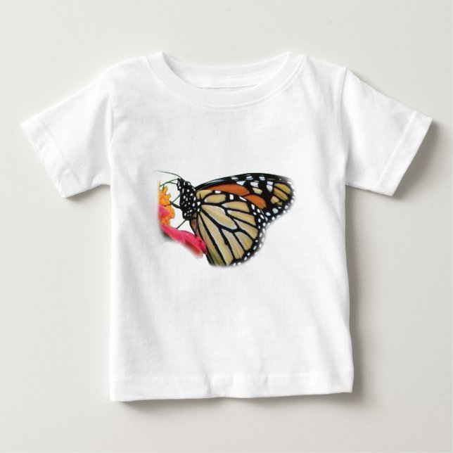 T-shirt Imagem da Borboleta Monarch (Frente)