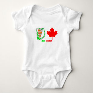 T-shirt Imagem irlandesa-canadense Baby-Jersey-Bodycase-Wh