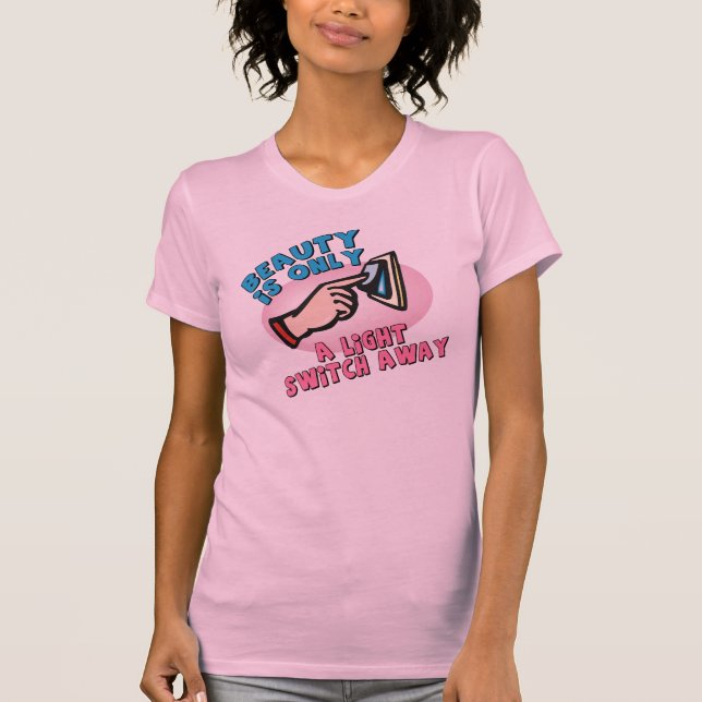 T-shirt imediato da beleza (Frente)