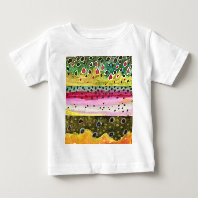 T-shirt Imitologia da Pesca de Trutas (Frente)