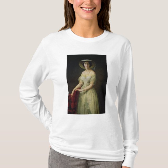 T-shirt Imperatriz Eugenie c.1853 (Frente)