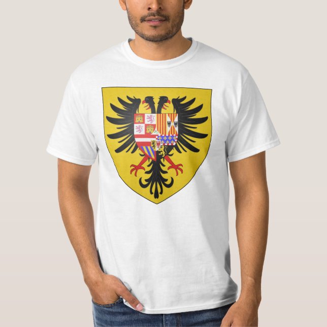 T-shirt imperial de Carlos V (Frente)