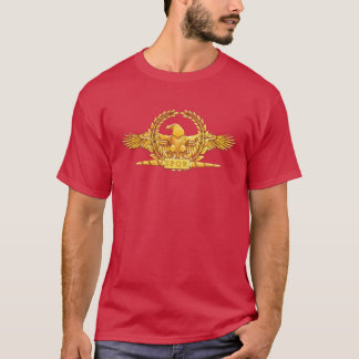 T-shirt imperial romano do gráfico de Eagle