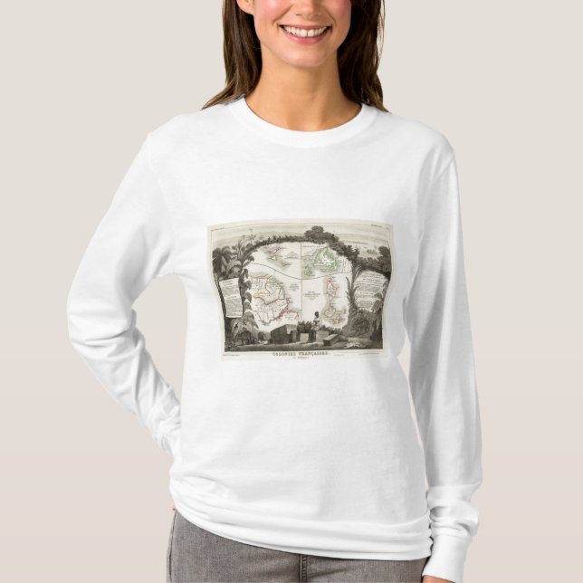 T-shirt Império americano (Frente)