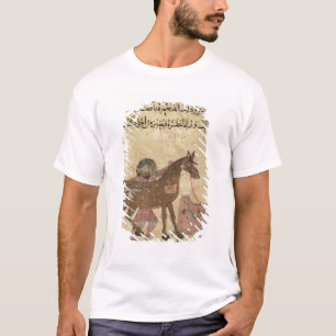 T-shirt Importando-se com o cavalo, ilustração
