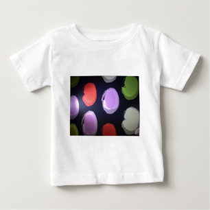 T-shirt Impressão de Bolinhas de de  de Padrão Moderno Col