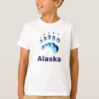 Impressão de Pata de Urso Polar