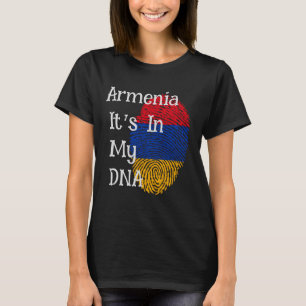 T-Shirt Impressão Digital Armênio