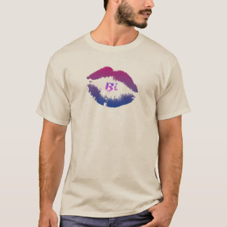 T-shirt Impressão do bordo do Bi