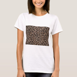 T-shirt impressão-leopardo-de-chita