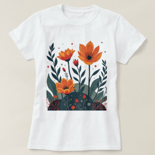 T-shirt impressão positiva