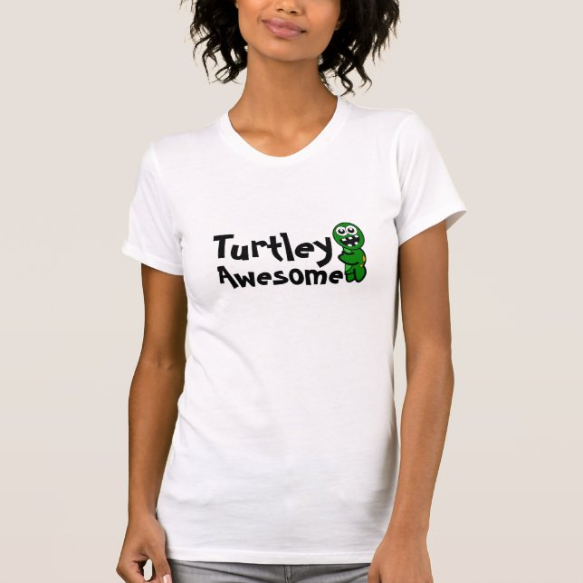 T-shirt impressionante de Turtley (Frente)