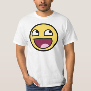 T-shirt impressionante do valor nominal