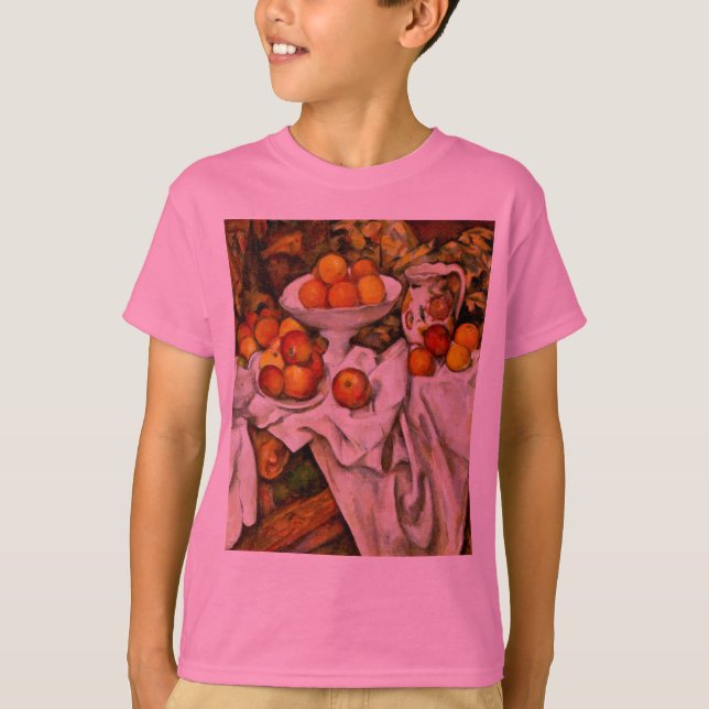 T-shirt Impressionismo de Impressão de Maçãs e Laranjas de (Frente)