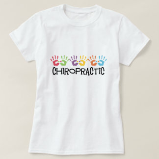 T-shirt Impressões de Mão Quiroprática