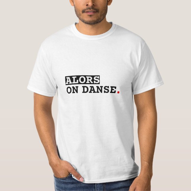 T-shirt imprimé "Alors on danse" (Frente)