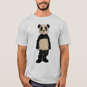 T-shirt inábil de Argyle da panda