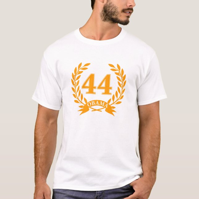 T-shirt Inauguração de Obama 44 (Frente)