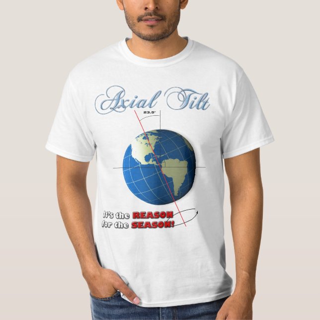 T-shirt Inclinação axial (Frente)