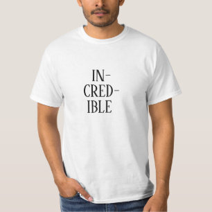 t-shirt INCRÍVEL