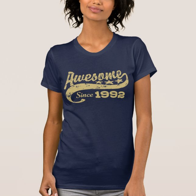 T-shirt Incrível Desde 1992 (Frente)