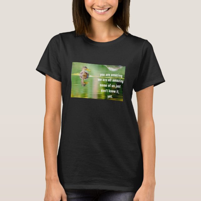 T-Shirt incrível (escuro) (Frente)