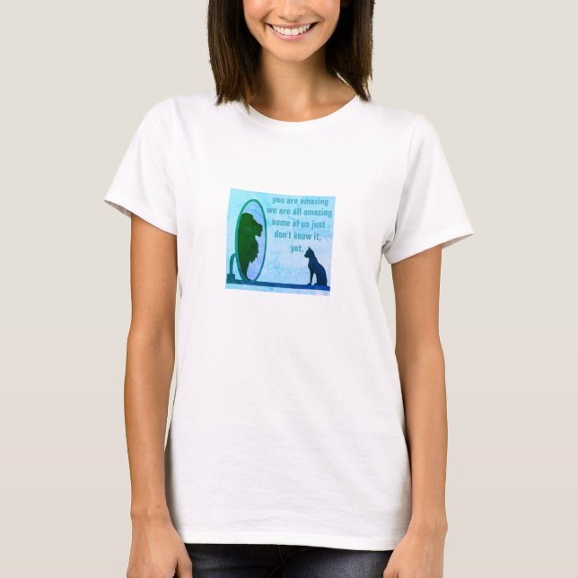 T-Shirt incrível (v2 light) (Frente)
