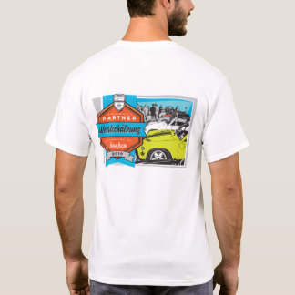 T-shirt independente do sócio do voluntário da