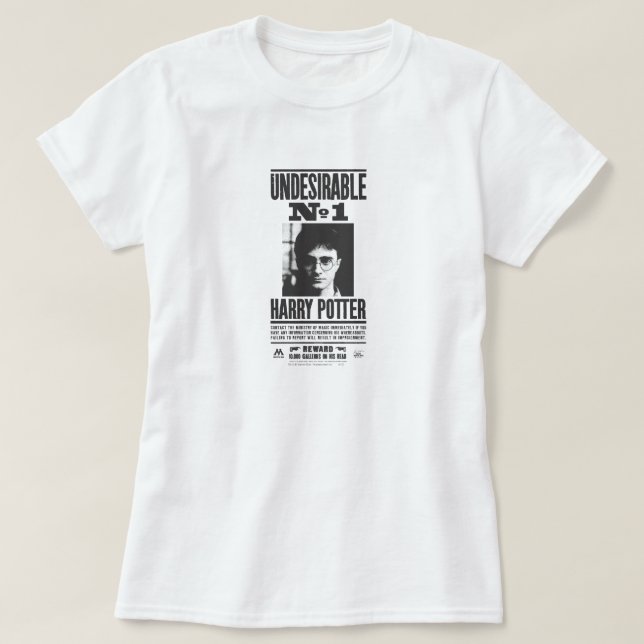 T-shirt Indesejável Nº 1 (Frente do Design)